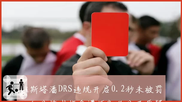 维斯塔潘DRS违规开启0.2秒未被罚，红牛技术指令遭迈凯伦公开质疑